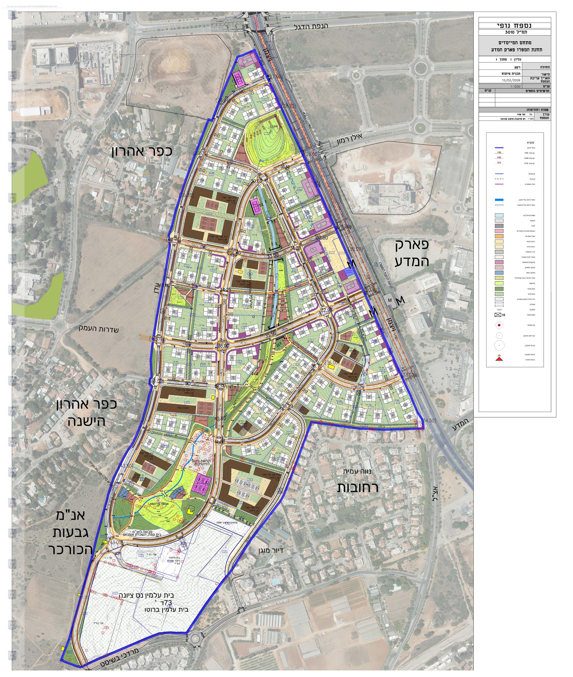 תכנית הפיתוח — נספח נופי תמ״ל 3010